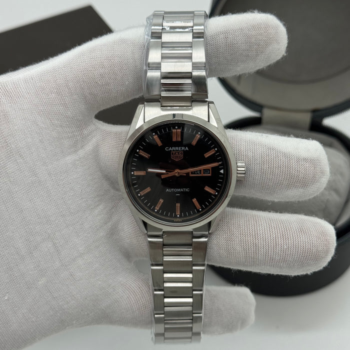 TAG Heuer Carrera Automatic Black Dial Stainless Steel Men’s Watch