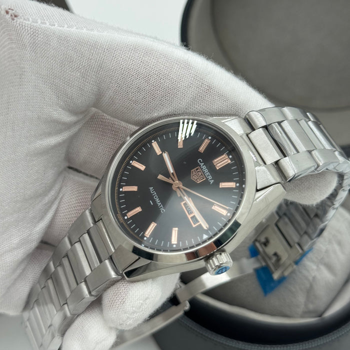 TAG Heuer Carrera Automatic Black Dial Stainless Steel Men’s Watch