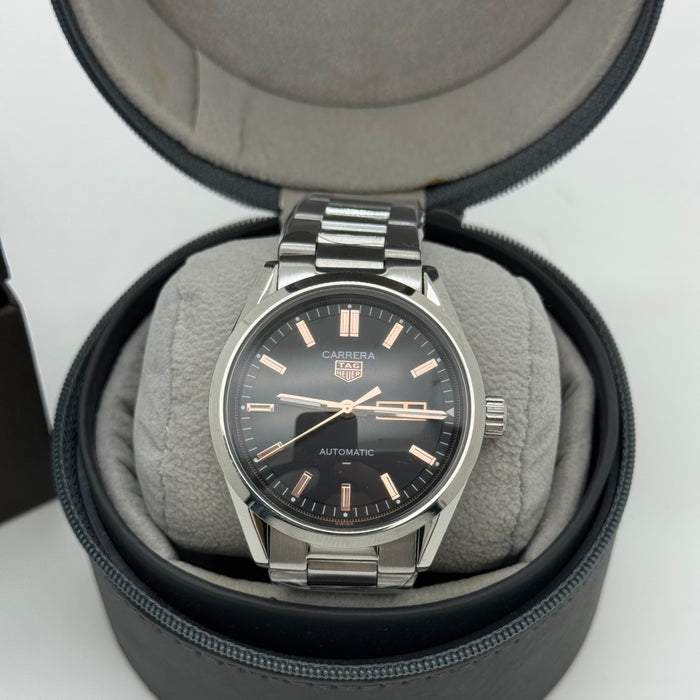TAG Heuer Carrera Automatic Black Dial Stainless Steel Men’s Watch