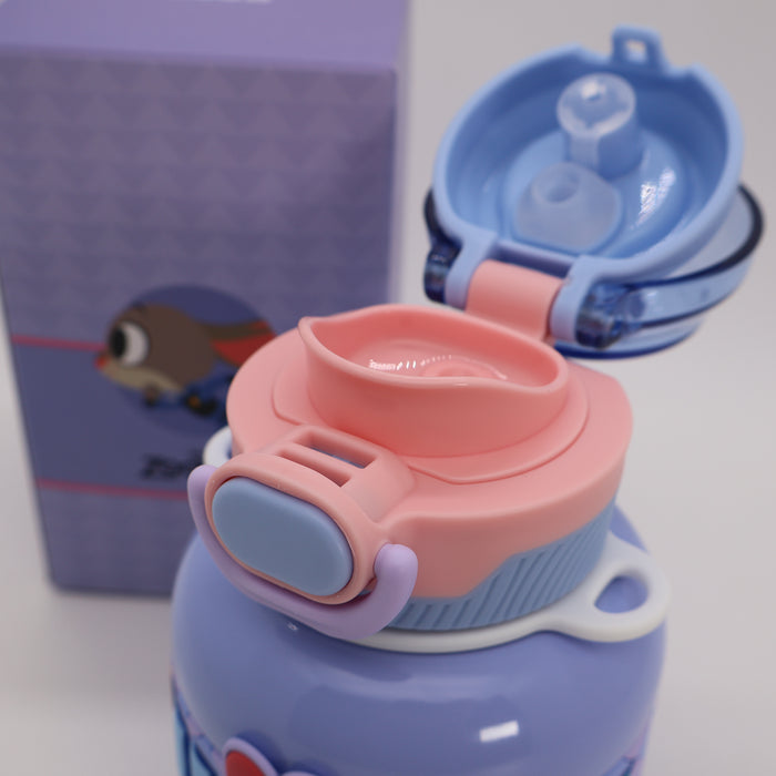 Disney Stitch & Zootopia 530mL  Vacuum Stainless Steel Water Bottle