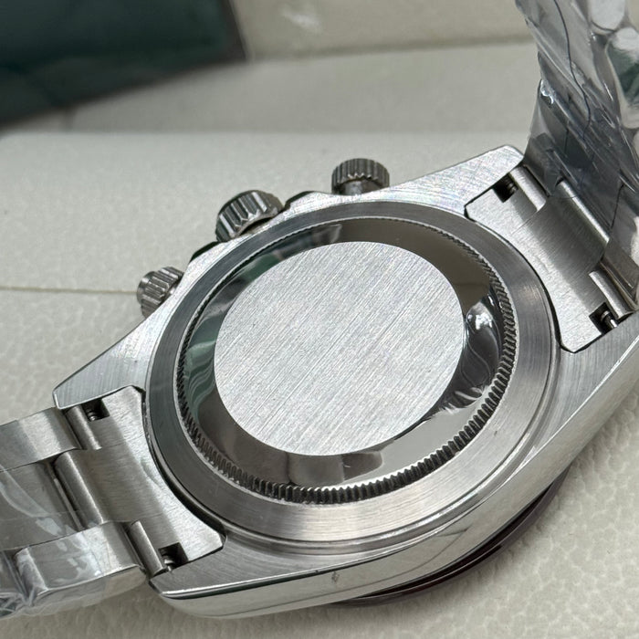 Rolex Daytona Cosmograph Platinum – Ice Blue Dial & Chestnut Brown Bezel (5A+)