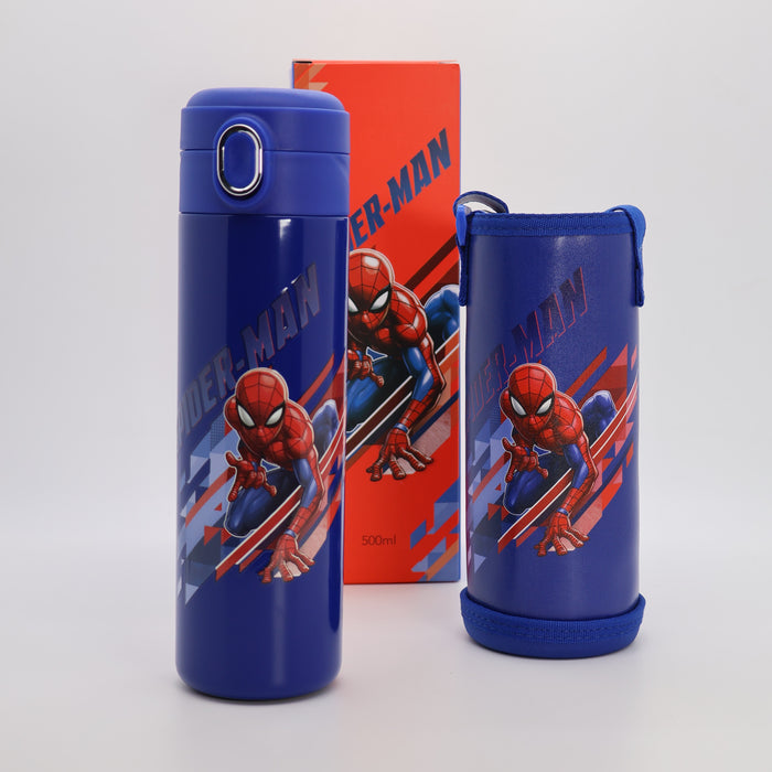 Disney Cartoon Water Cup Bottle Vacuum Cup Accompanying Thermos Cup 480mL