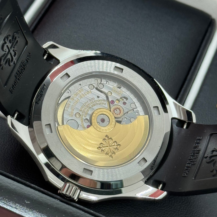 Patek Philippe Aquanaut Stainless Steel – Black Dial Rubber Strap