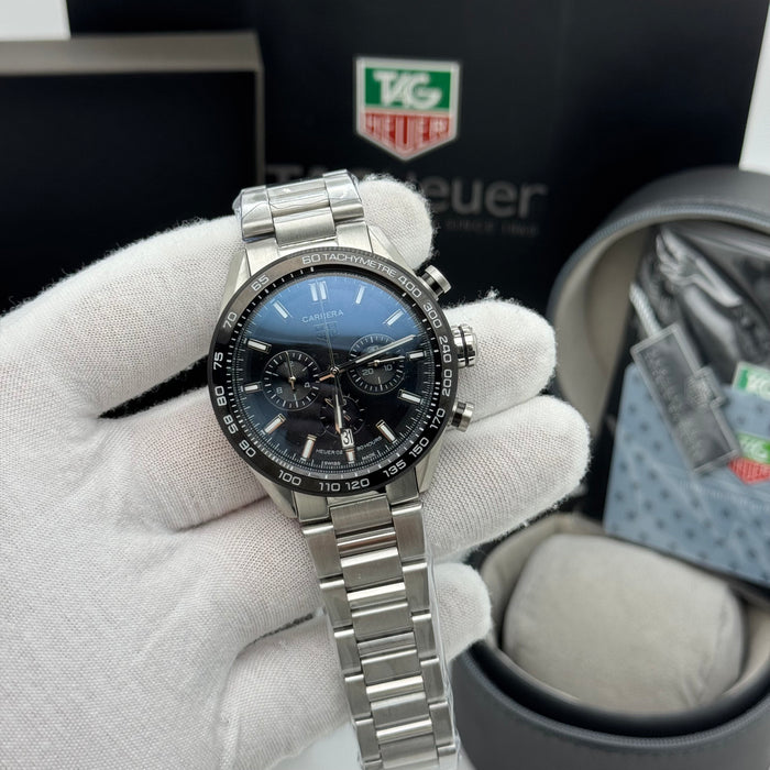 TAG Heuer Carrera Chronograph Men’s Watch – Blue to Black Gradient Dial