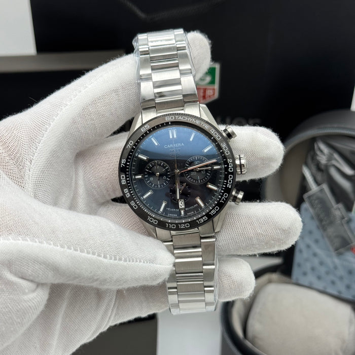 TAG Heuer Carrera Chronograph Men’s Watch – Blue to Black Gradient Dial