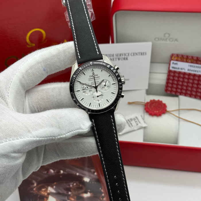 Omega Speedmaster Professional “White Dial” Moonwatch Chronograph 42mm