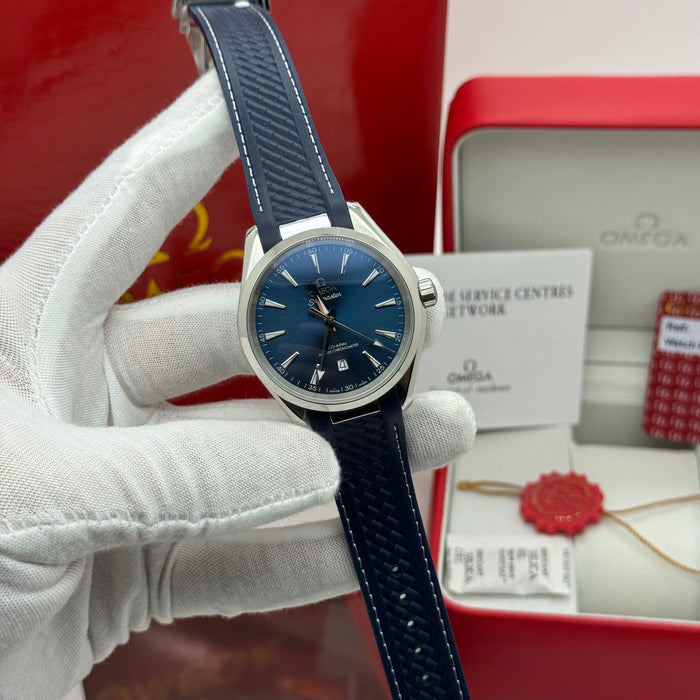 Omega Seamaster Aqua Terra 150M Co-Axial Master Chronometer 41mm Blue Dial