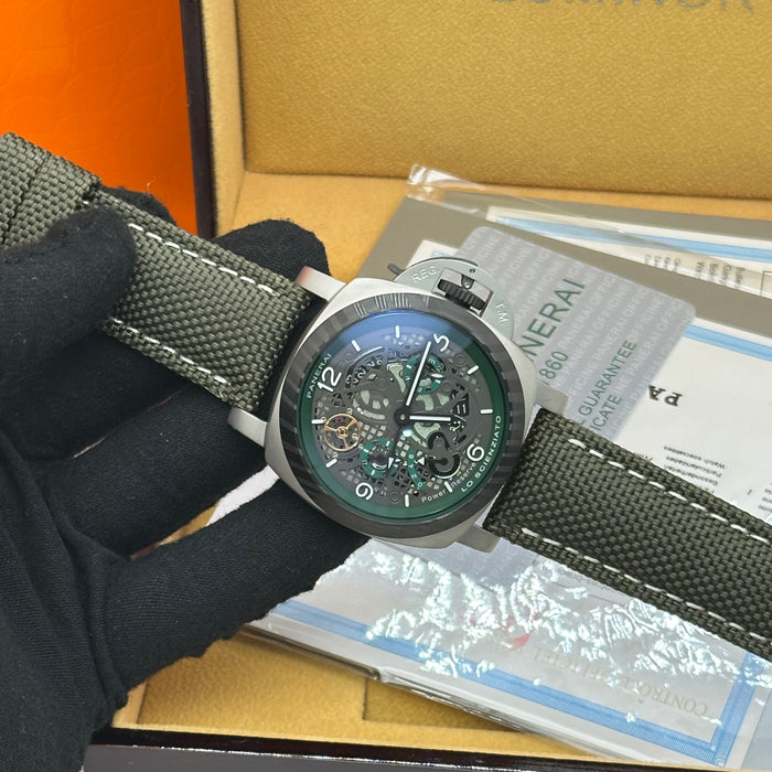 Panerai Luminor Marina green dial swiss