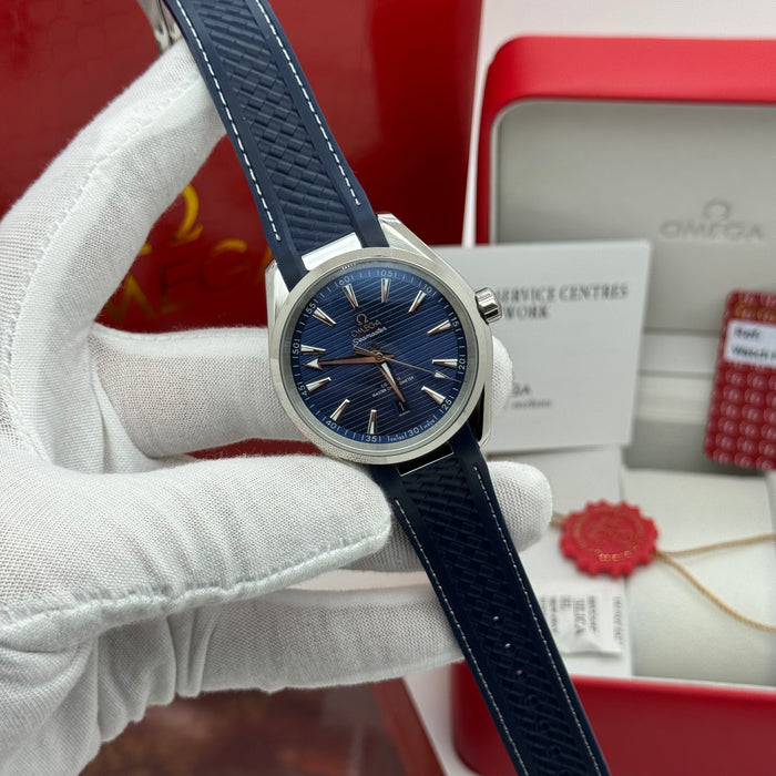 Omega Seamaster Aqua Terra 150M Co-Axial Master Chronometer 41mm Blue Dial