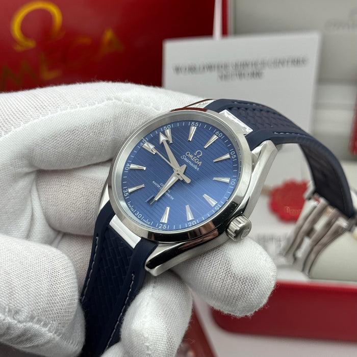 Omega Seamaster Aqua Terra 150M Co-Axial Master Chronometer 41mm Blue Dial