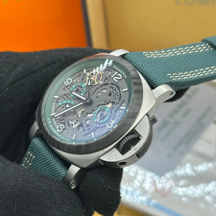 Panerai Luminor Marina green dial swiss