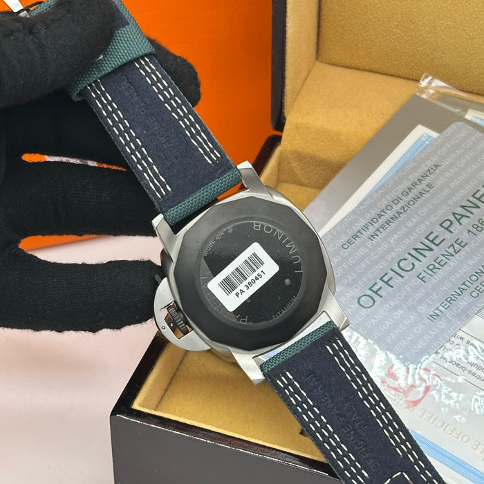 Panerai Luminor Marina green dial swiss