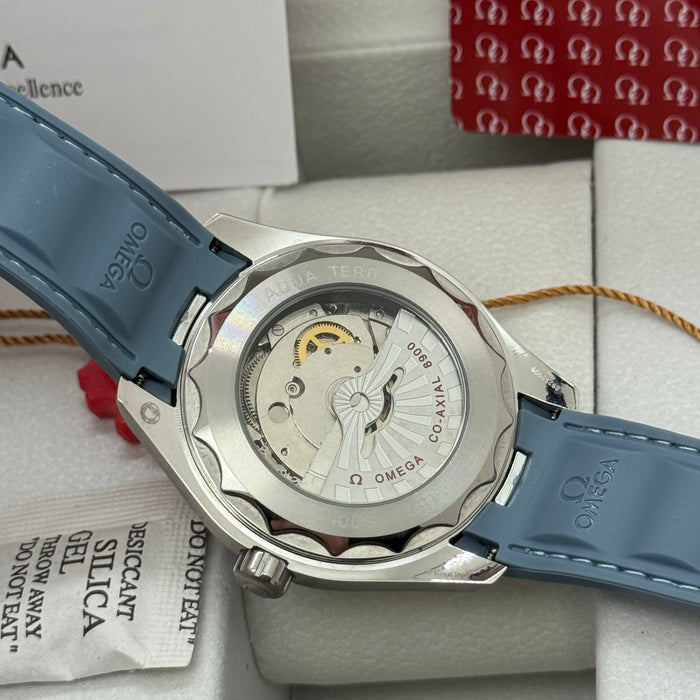 Omega Seamaster Aqua Terra 150M Co-Axial Master Chronometer 41mm Light Blue Dial