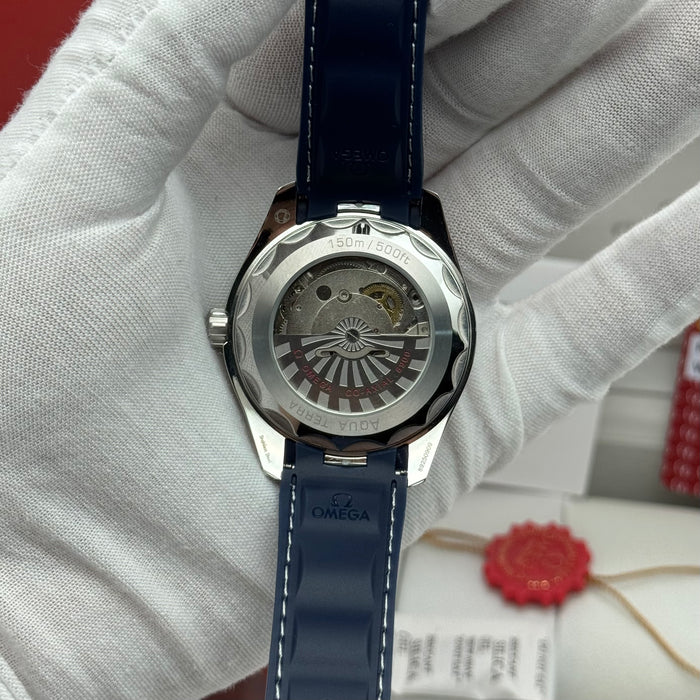 Omega Seamaster Aqua Terra 150M Co-Axial Master Chronometer 41mm Ryder Cup Blue Dial