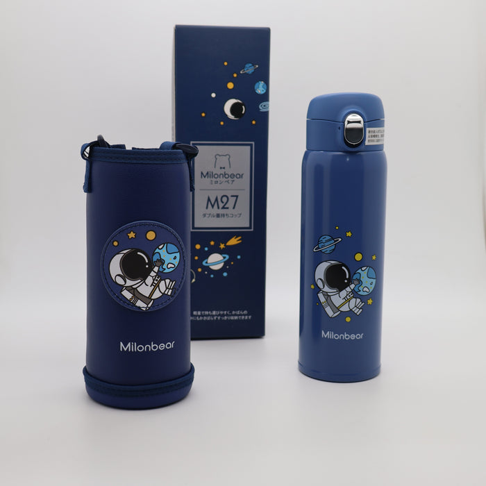 Children We Care: Milon Bear M27: Children Vacuum Flask/500mL Stainless Steel