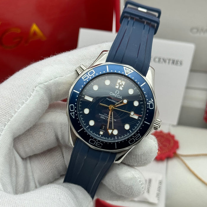 Omega Seamaster Diver 300M Co-Axial Master Chronometer 42mm Beijing 2022
