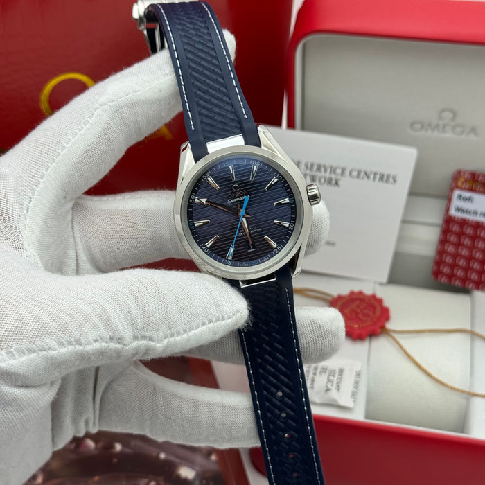 Omega Seamaster Aqua Terra 150M Co-Axial Master Chronometer 41mm Blue Dial