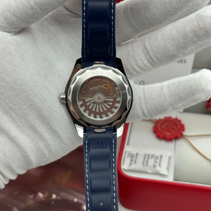 Omega Seamaster Aqua Terra 150M Co-Axial Master Chronometer 41mm Blue Dial