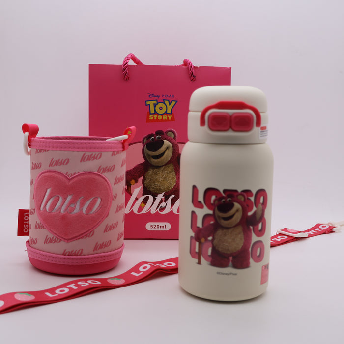 Disney Lotso & Mickey Delightful All Day Thermo Bottle 520mL