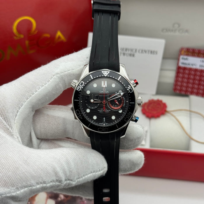 Omega Seamaster Diver 300M Co-Axial Master Chronometer Chronograph 44mm
