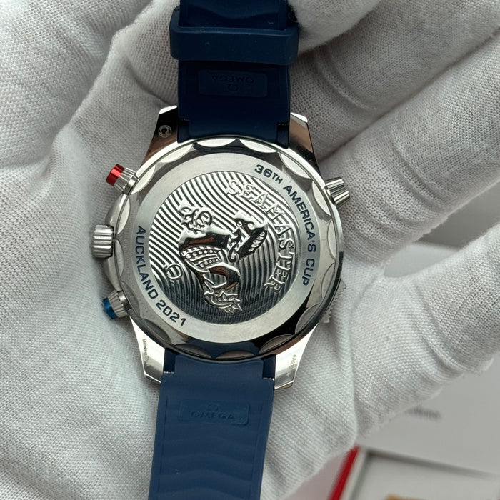 Omega Seamaster Diver 300M Co-Axial Master Chronometer Chronograph “America’s Cup Edition” 44mm