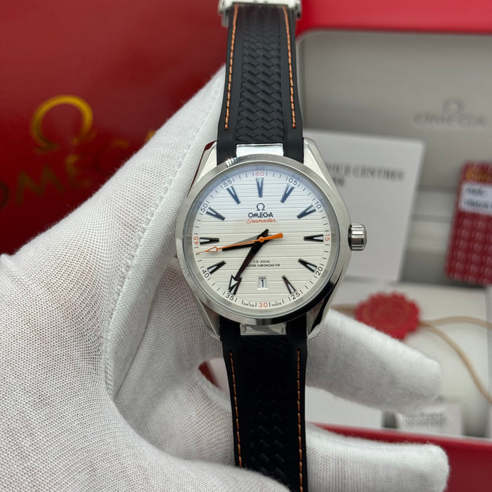 Omega Seamaster Aqua Terra 150M Co-Axial Master Chronometer 41mm White Dial