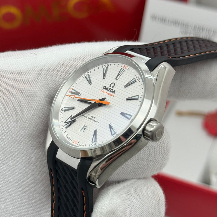 Omega Seamaster Aqua Terra 150M Co-Axial Master Chronometer 41mm White Dial