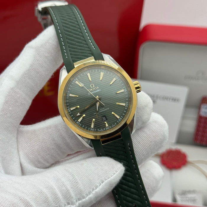 Omega Seamaster Aqua Terra 150M Co-Axial Master Chronometer 41mm Green Dial