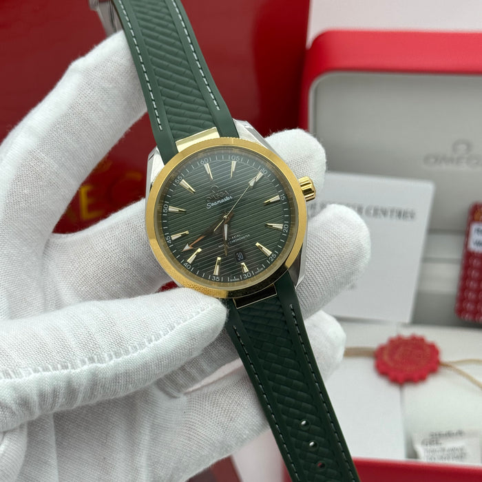 Omega Seamaster Aqua Terra 150M Co-Axial Master Chronometer 41mm Green Dial
