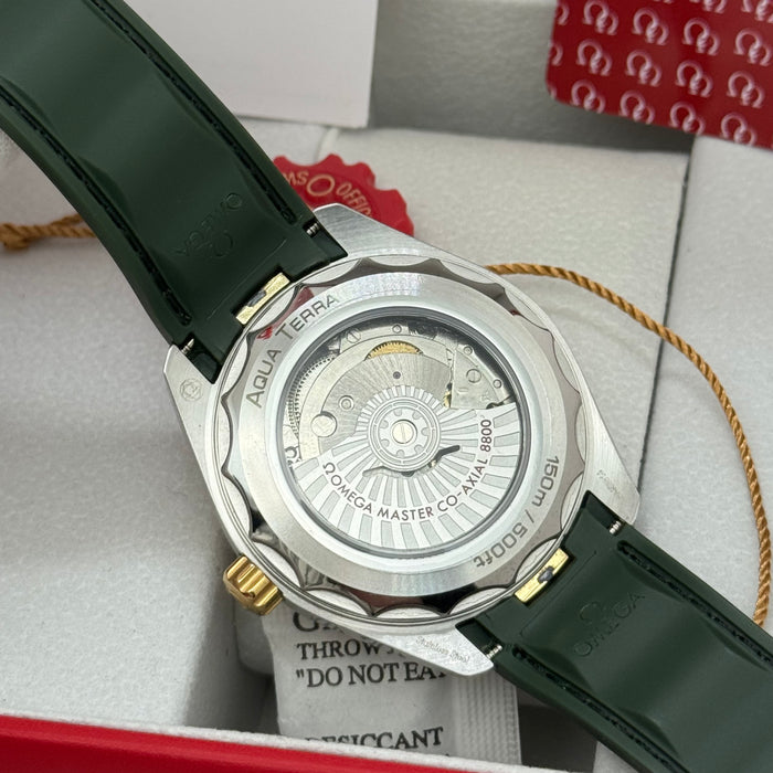 Omega Seamaster Aqua Terra 150M Co-Axial Master Chronometer 41mm Green Dial