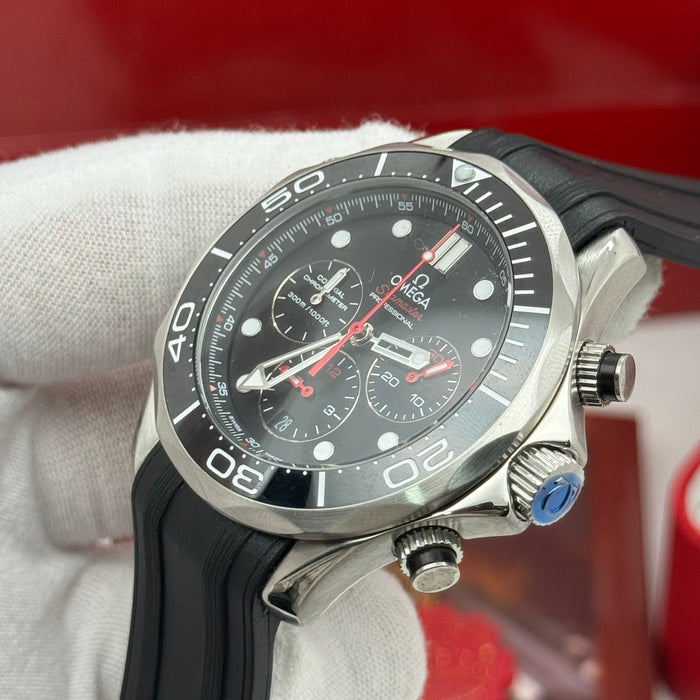 Omega Seamaster Diver 300M Co-Axial Chronograph 44mm – Black Ceramic Bezel