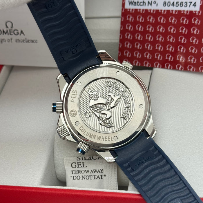 Omega Seamaster Diver 300M Co-Axial Chronograph 44mm – Blue Ceramic Bezel