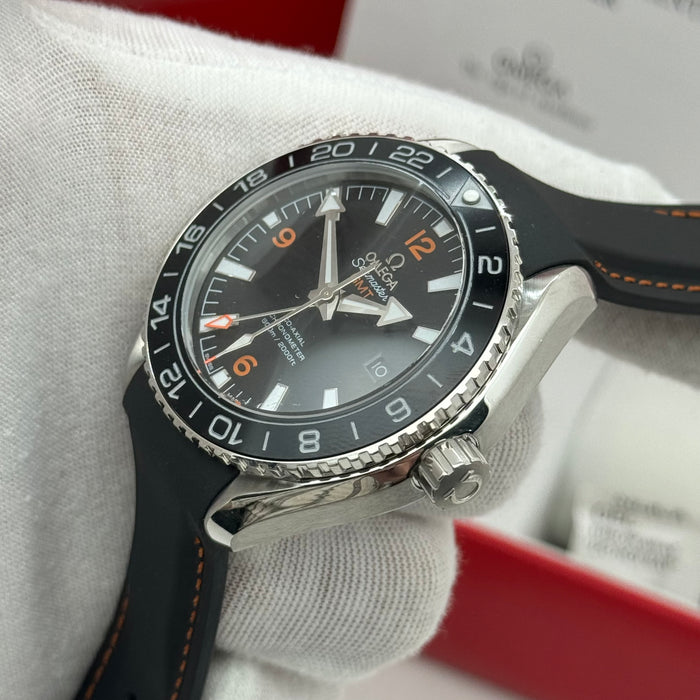 Omega Seamaster Planet Ocean 600M Co-Axial GMT 43.5mm – Black Dial