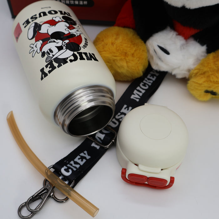 Disney Plush Medium Water Bottle 520mL Toy Story Lotso & Mickey Mouse