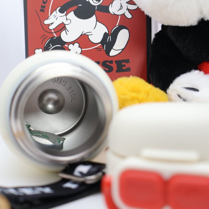 Disney Plush Medium Water Bottle 520mL Toy Story Lotso & Mickey Mouse