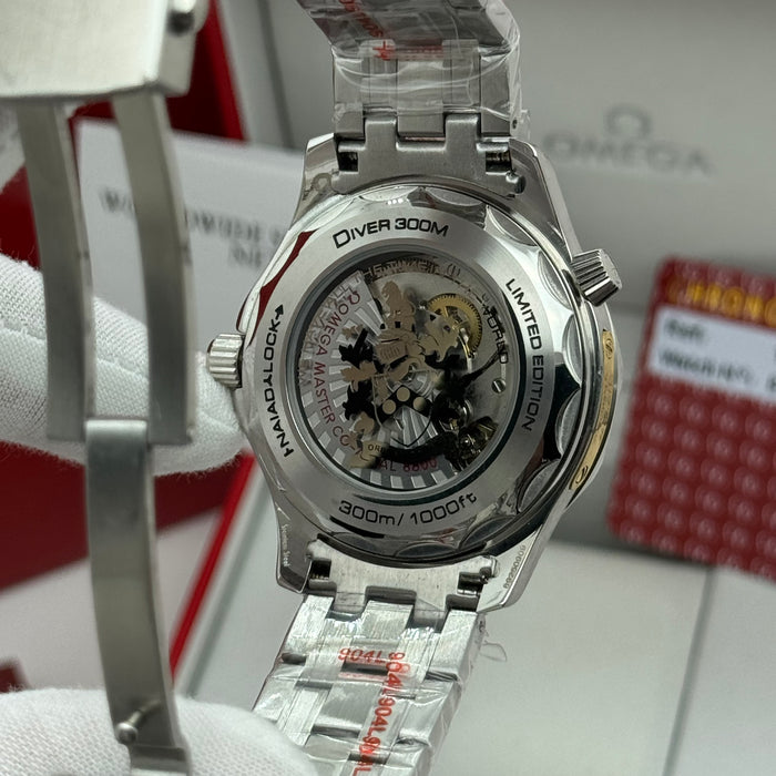 Omega Seamaster Diver 300M Co-Axial Master Chronometer 42mm Blue Ceramic Dial