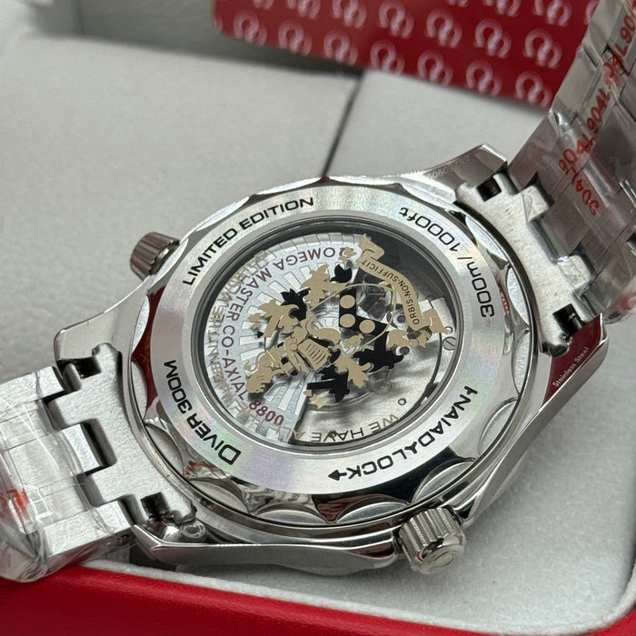 Omega Seamaster Diver 300M Co-Axial Master Chronometer 42mm Blue Ceramic Dial