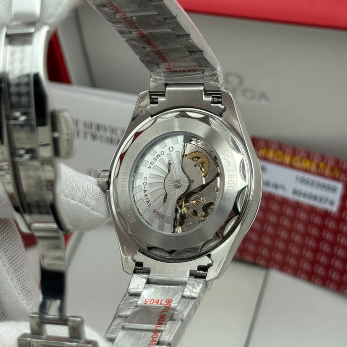 Omega Seamaster Aqua Terra Co-Axial Master Chronometer 41mm – Silver Teak Dial