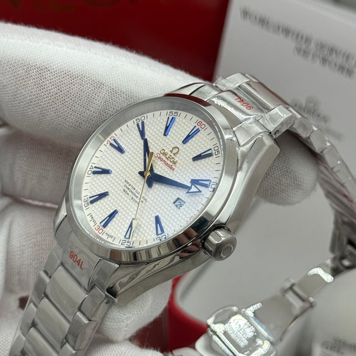 Omega Seamaster Aqua Terra 2020 Co-Axial Master Chronometer 41mm – Textured White Dial