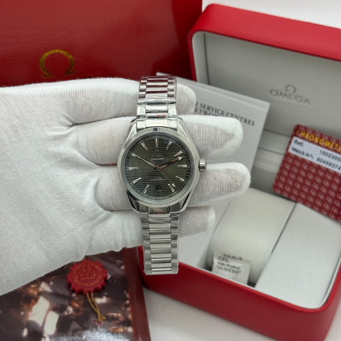 Omega Seamaster Aqua Terra Co-Axial Master Chronometer 41mm – Green Teak Dial