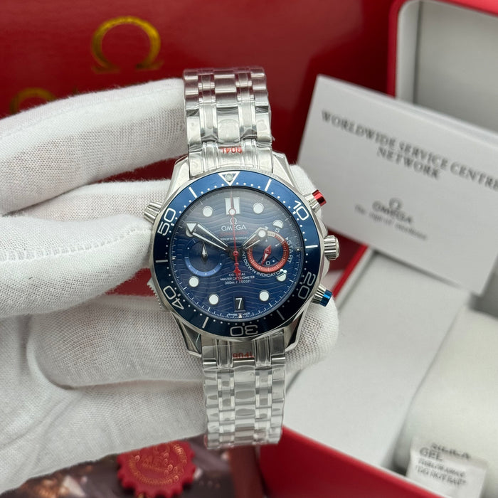 Omega Seamaster Diver 300M Co-Axial Master Chronometer Chronograph “America’s Cup”