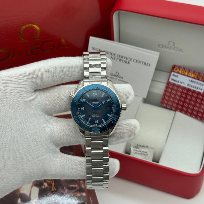 Omega Seamaster Planet Ocean 600M Co-Axial Master Chronometer – Blue Dial & Bezel