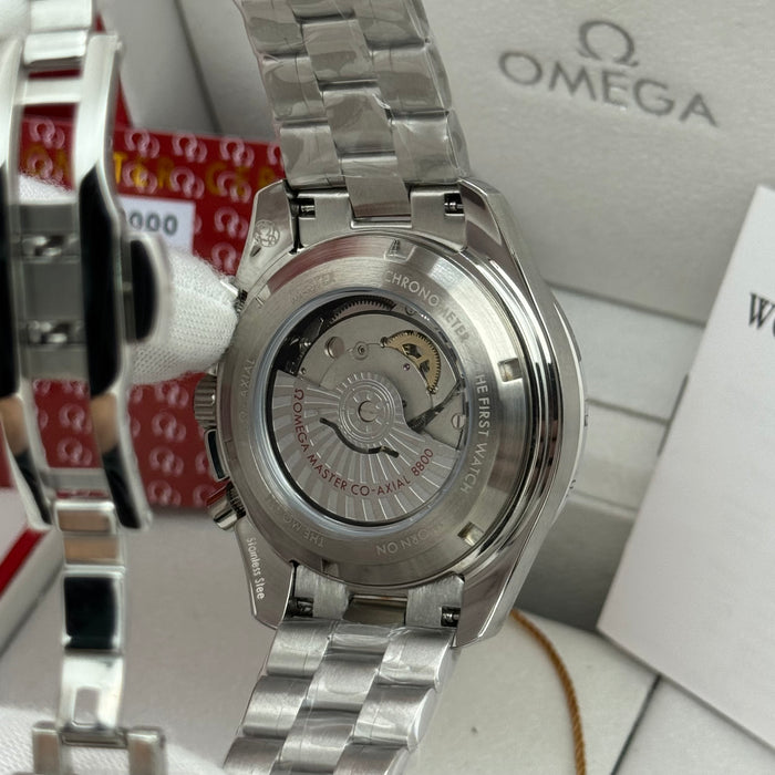 Omega Speedmaster Moonphase Co-Axial Master Chronometer Meteorite Dial