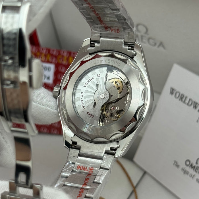 Omega Seamaster Aqua Terra 150M James Bond “Spectre” Edition – Blue Textured Dial