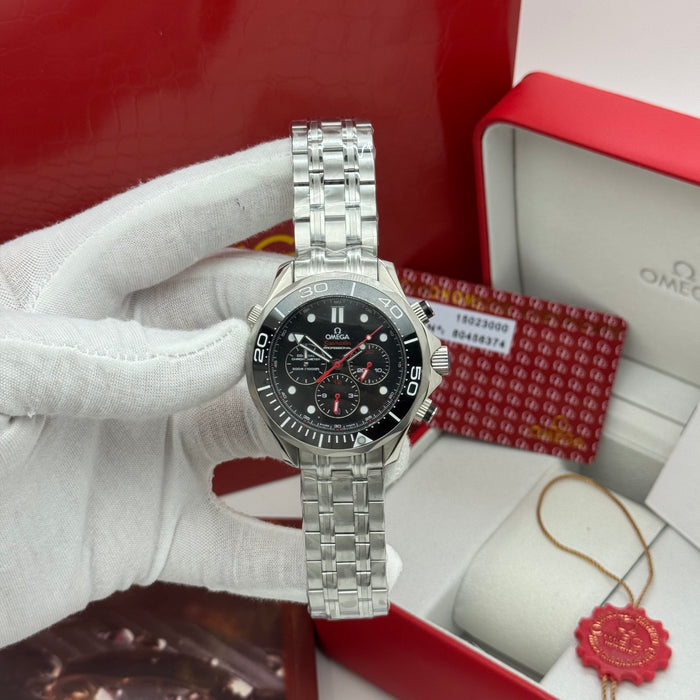 Omega Seamaster Diver 300M Chronograph Co-Axial – Black Dial