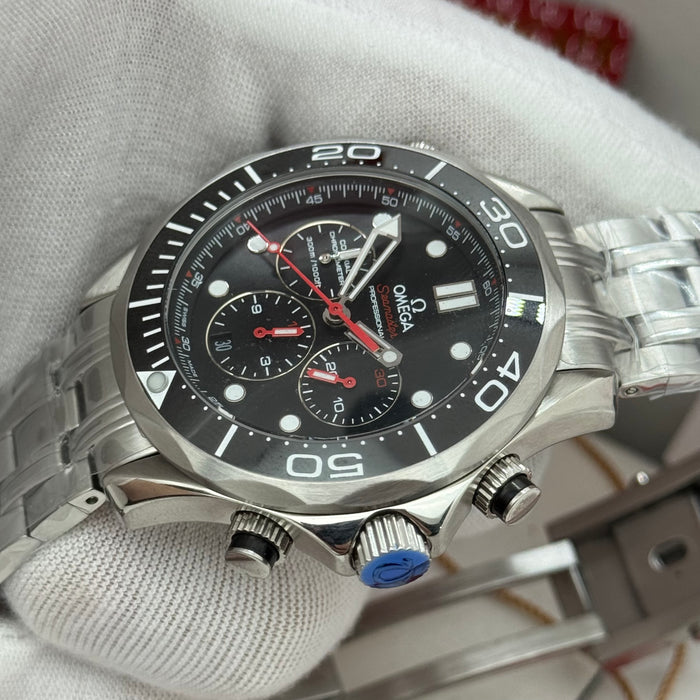 Omega Seamaster Diver 300M Chronograph Co-Axial – Black Dial