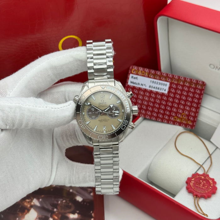 Omega Seamaster Planet Ocean Chronograph Co-Axial Master Chronometer – Sand Dial