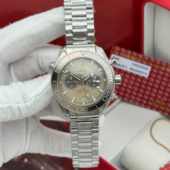 Omega Seamaster Planet Ocean Chronograph Co-Axial Master Chronometer – Sand Dial