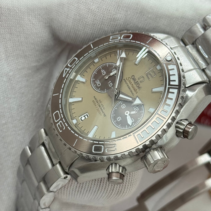 Omega Seamaster Planet Ocean Chronograph Co-Axial Master Chronometer – Sand Dial