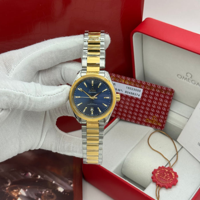 Omega Seamaster Aqua Terra Co-Axial Master Chronometer – Two-Tone Blue Dial